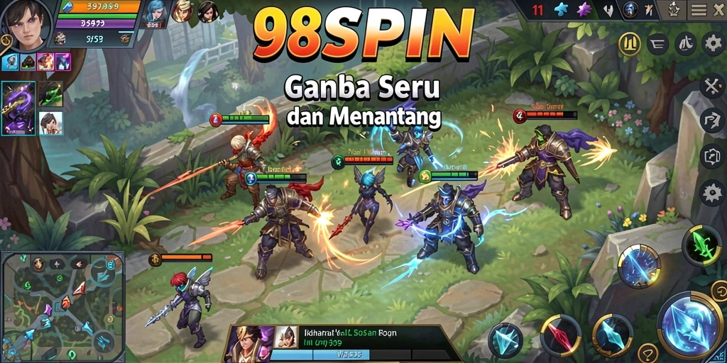 Tangkapan layar gameplay seru di 98SPIN.