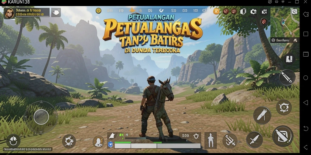 Gameplay seru dalam dunia Open World KARUN138.