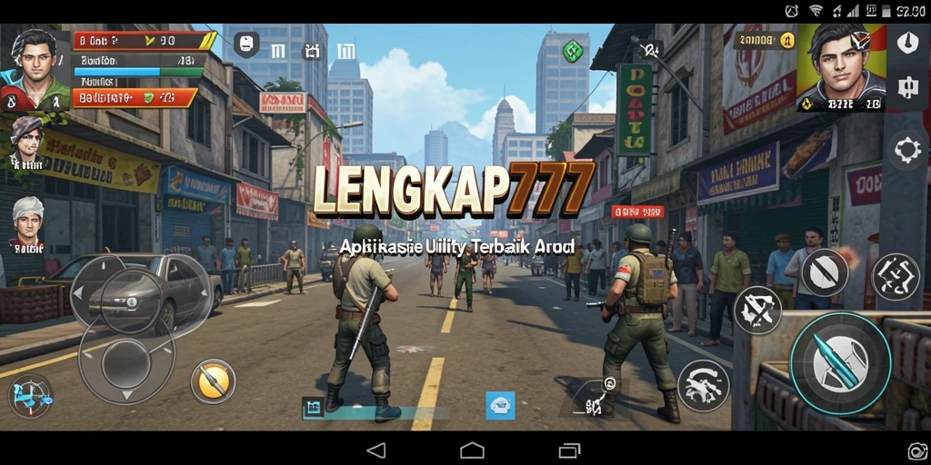 Tampilan utama LENGKAP777 yang mengesankan dan fungsional.
