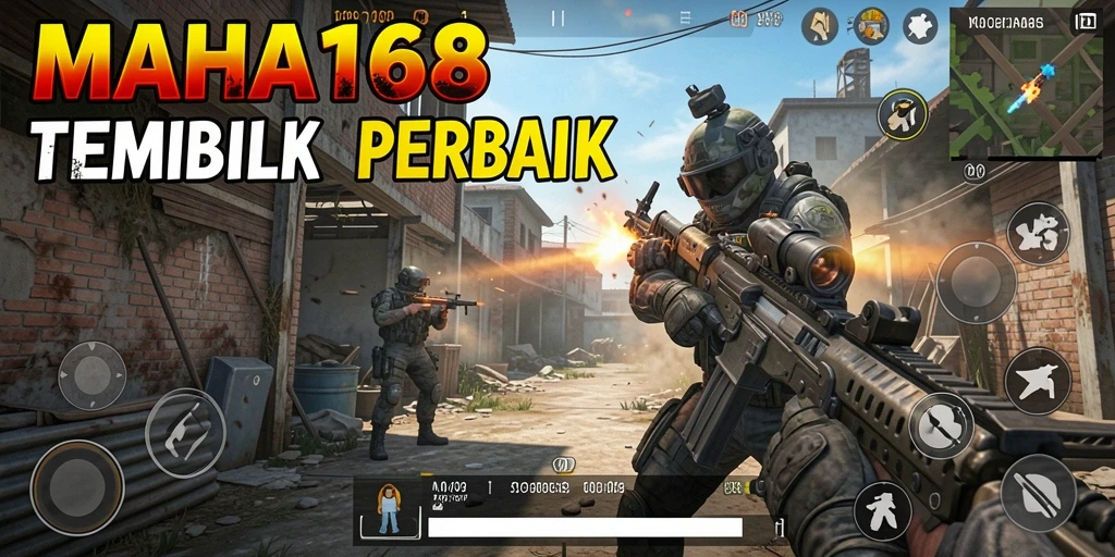 Tampilan aksi seru dalam gameplay MAHA168 yang mendebarkan.