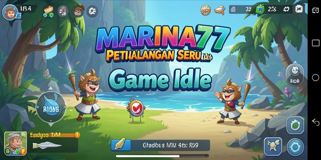 Tampilan gameplay menarik dari <strong>MARINA77</strong> dengan aksi Idle yang menyenangkan.