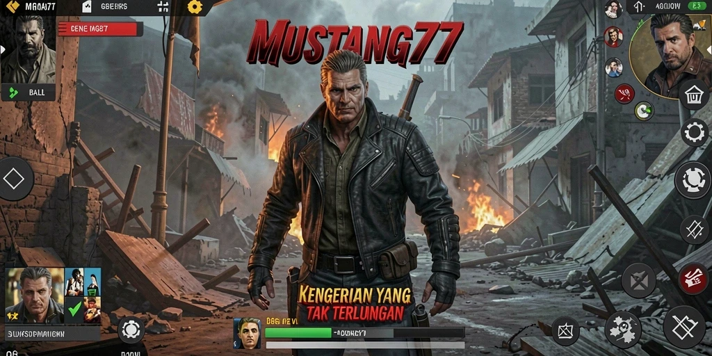 Gameplay MUSTANG77 dengan kegelapan yang menakutkan.