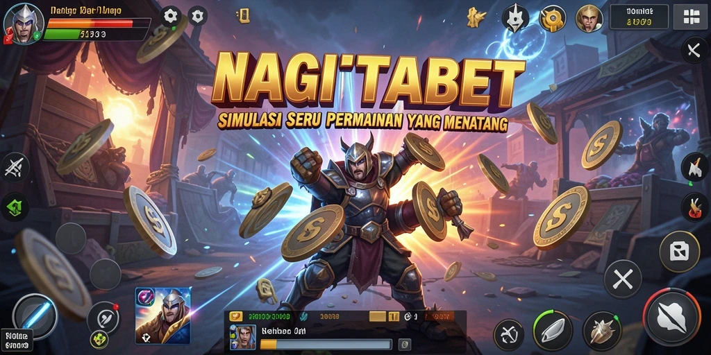 Screenshot NAGITABET menunjukkan gameplay yang seru dan interaktif.
