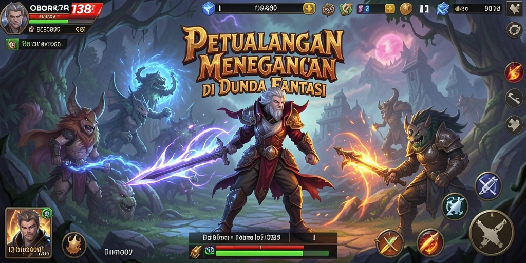 Screenshot OBOR138 menampilkan aksi seru dalam petualangan.