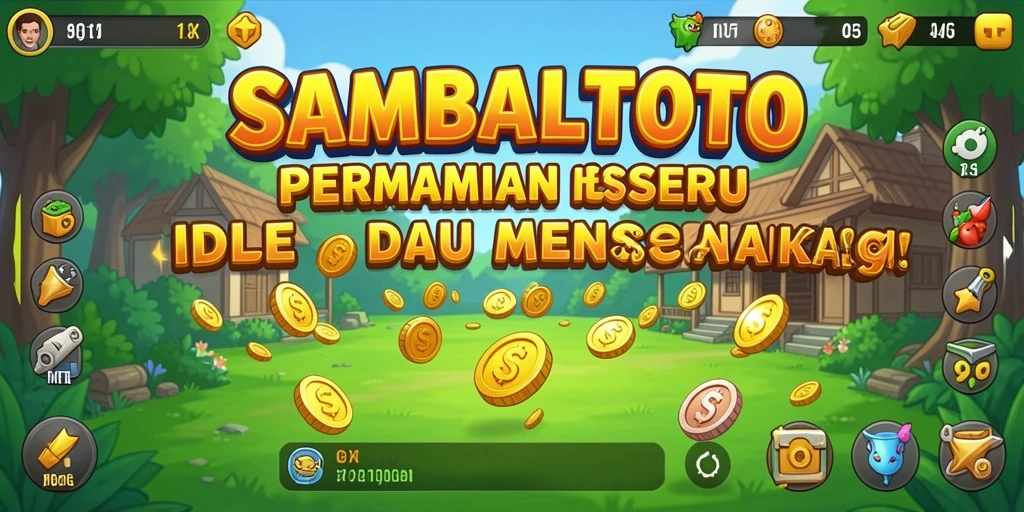 Tampilan menarik dari gameplay Idle SAMBALTOTO.