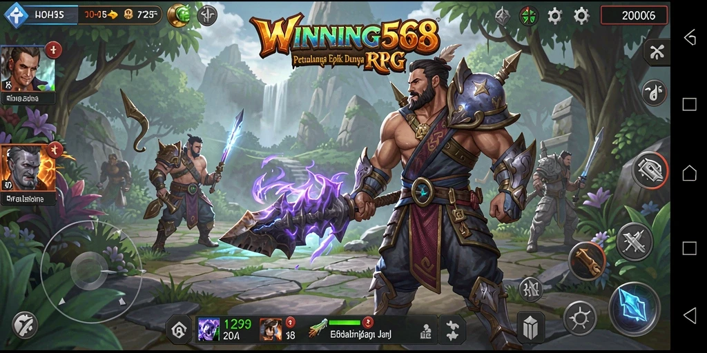 Screenshot gameplay WINNING568 menampilkan aksi seru dan grafis yang memukau.